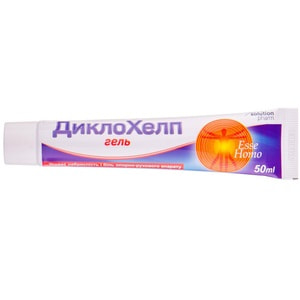 Диклохелп гель туба 50мл