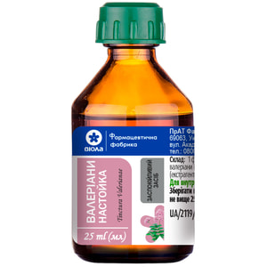 Валеріани настойка фл. 25мл