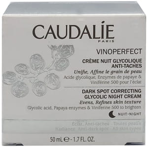 Крем для обличчя CAUDALIE (Кадалі) Vinoperfect (Віноперфект) нічний гліколевий 50 мл