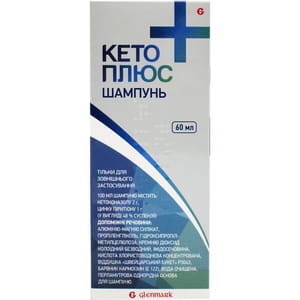 Кето плюс шампунь фл. 60мл
