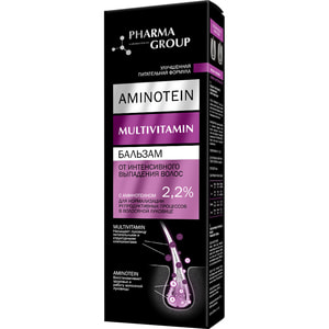 Бальзам от интенсивного выпадения волос PHARMA GROUP (Фарма груп) для нормализации репродуктивных процессов в волосяной луковице 150 мл