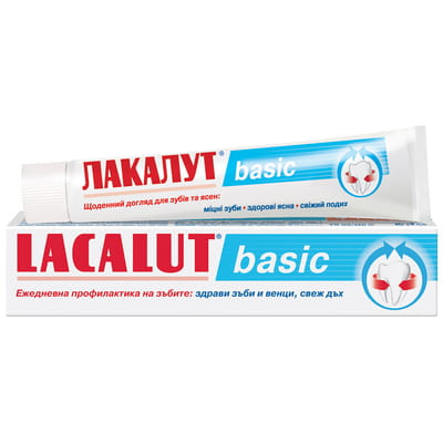 Зубная паста LACALUT (Лакалут) Базик 75 мл
