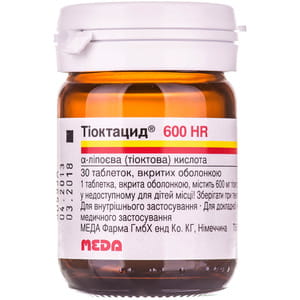 Тиоктацид 600 HR табл. п/о 600мг №30