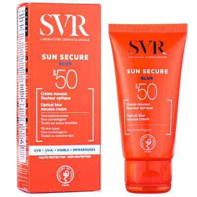 Крем-мусс для лица SVR (Свр) Sun Secure (Сан Секюр) солнцезащитный SPF 50 50 мл