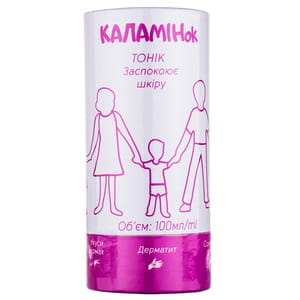 Тонік для шкіри КАЛАМІНОК заспокійливий для всієї родини 100 мл