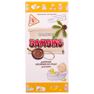 Хвойный экстракт Bambino (Бамбино) детский флакон 200 мл