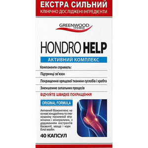 Хондро Хелп активний комплекс капсули 40 шт