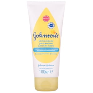 Крем дитячий JOHNSON'S BABY (Джонсон Бебі) інтенсивний зволожуючий від маківки до п'ят 100 мл