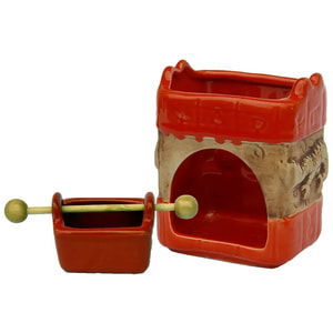 Аромалампа Драконы колодец терракотовая (Ароматика)