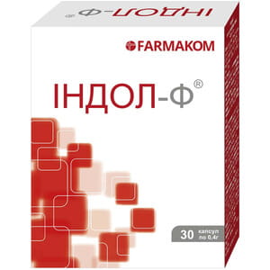 Індол-Ф дієтична добавка комплексної дії капсули упаковка 30 шт