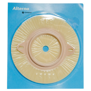 Пластина для двокомпонентного калоприймача Coloplast (Колопласт) 13181 стомічна Alterna Long Wear фланець 50 мм розмір для вирізання 10 - 45 мм 5 шт