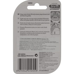Зубна нитка GUM (Гам) Butlerweave Waxed вощена 55 м