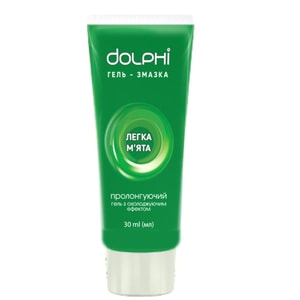 Лубрикант пролонгирующий DOLPHI (Долфи) Light Mint (Лайт минт) 30 мл