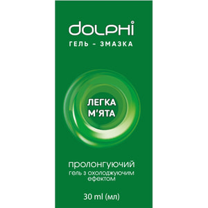 Лубрикант пролонгирующий DOLPHI (Долфи) Light Mint (Лайт минт) 30 мл