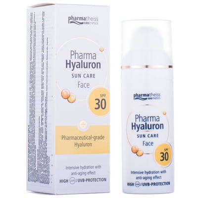 Крем для обличчя HYALURON (Гіалурон) Sun care сонцезахисний з SPF 30 50 мл