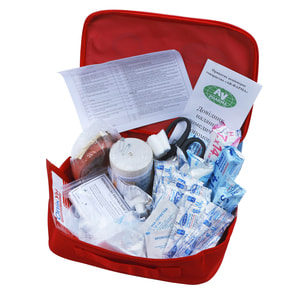 Аптечка медицинская автомобильная АМА-1 1 шт