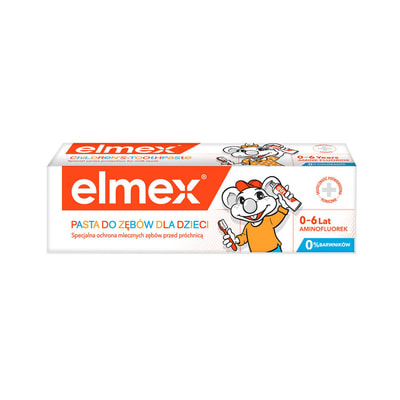 Зубная паста детская COLGATE (Колгейт) Elmex (Элмекс) с первого зуба и до 6 лет 50 мл