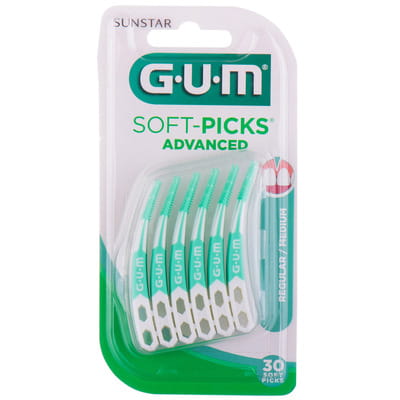 Набір щіток GUM (Гам) міжзубних Soft Picks Advanced 30 шт