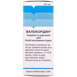 Валокордин кап. орал. фл. 20мл