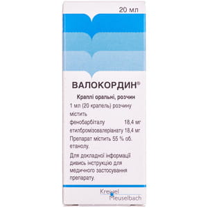 Валокордин кап. орал. фл. 20мл
