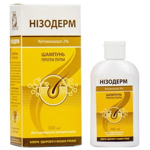 Шампунь для волосся Нізодерм проти лупи флакон 100 мл