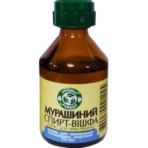 Муравьиный спирт-Вишфа р-р д/наруж. прим. спирт. фл. 50мл