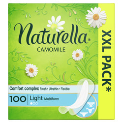 Прокладки щоденні жіночі NATURELLA (Натурелла) Camomile Light ромашка 100 шт