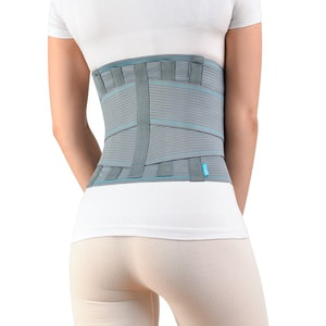 Корсет ортопедичний Торговий Дім Алком модель 2057 на поперек колір сірий розмір 6