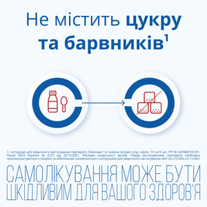 Лазолван сироп лісові ягоди 15мг/5мл фл. 200мл