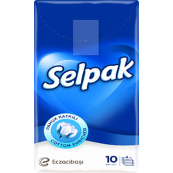 Хустинки гігієнічні SELPAK (Селпак) стандарт 10 шт