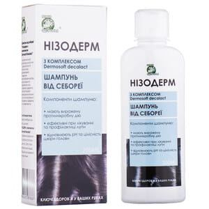 Шампунь для волос Низодерм с комплексом Dermosoft decalact от себореи флакон 200 мл