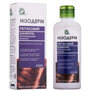 Шампунь для волос Низодерм Репейный против выпадения флакон 200 мл