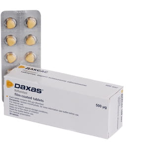 Даксас табл. в/о 500мкг №30