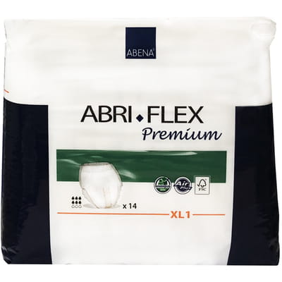 Підгузки-трусики для дорослих ABENA (Абена) 41089 Abri-Flex Premium розмір XL1 14 шт