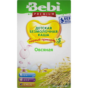Каша безмолочная детская KOLINSKA BEBI (Колинска беби) Овсяная для детей с 5-ти месяцев 200 г