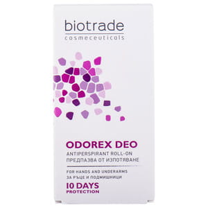 Антиперспирант шариковый BIOTRADE Odorex (Биотрейд Одорекс) Deo длительного действия 10 дней защиты 40 мл