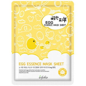 Маска для лица ESFOLIO PURE SKIN (Эксфолио Пьюр Скин) тканевая яичная 25 мл