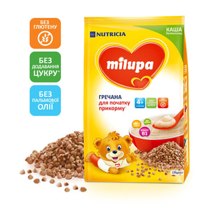 Каша безмолочна дитяча Нутриція Milupa (Мілупа) Гречана для початку прикорму з 4-х місяців 170 г