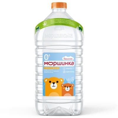Вода питьевая Моршинка детская негазированная 6 л