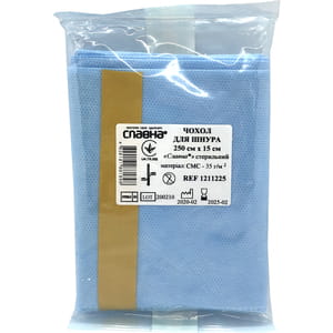 Чохол для шнура Славна стерильний матеріал смс розмір 250 см х 15 см 1 шт