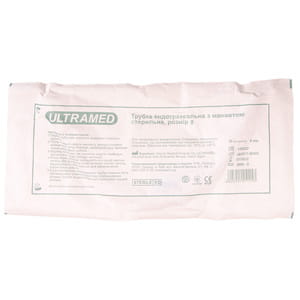 Трубка эндотрахеальная с манжетой стерильная размер 8 мм Ultramed