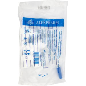 Мочеприемник для взрослых с винтовым сливом и креплением для ноги стерильный объем 750 мл Alexpharm (Алексфарм) 1 шт