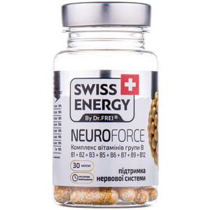 Вітаміни капсули Swiss Energy (Свіс Енерджі) Neuroforce флакон 30 шт