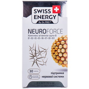 Вітаміни капсули Swiss Energy (Свіс Енерджі) Neuroforce флакон 30 шт