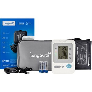 Вимірювач (тонометр) артеріального тиску LONGEVITA (Лонгевіта) модель BP-1304 автоматичний