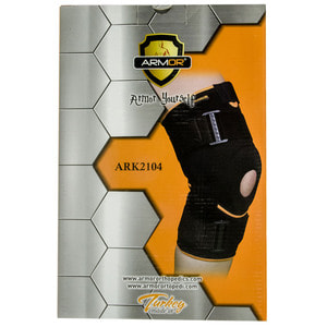 Бандаж на коленный сустав ARMOR (Армор) артикул ARK2104 с шарнирами размер L длинный