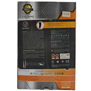 Бандаж на коленный сустав ARMOR (Армор) артикул ARK2104AK с шарнирами и дополнительными ремнями фиксации с полным раскрытием размер XL