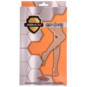 Колготки медицинские компрессионные COMPRESS ARMOR (Компресс Армор) артикул ARS03A класс ІІ с закрытым носком, цвет бежевый, размер 3