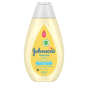 Пінка-шампунь дитяча JOHNSON'S BABY (Джонсон Бебі) для миття та купання Від верхівки до п'яточок 300 мл NEW