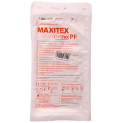 Рукавички хірургічні стерильні латексні не припудренні Maxitex Ortho PF ортопедичні розмір 7,5 1 пара